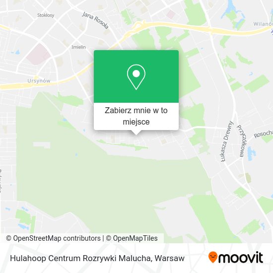 Mapa Hulahoop Centrum Rozrywki Malucha