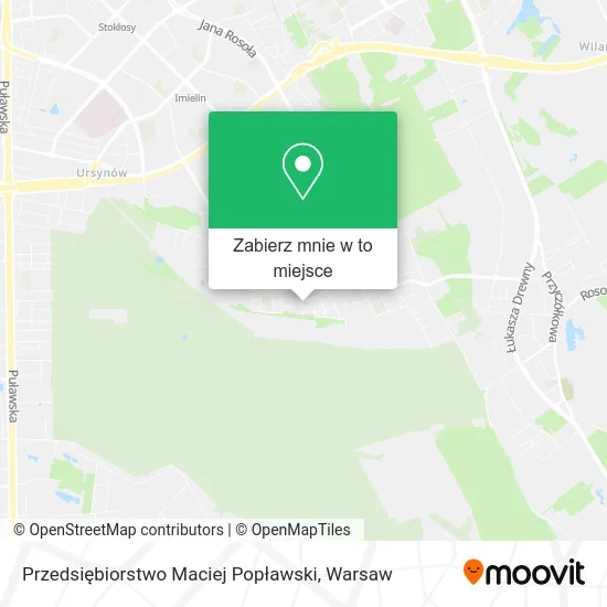 Mapa Przedsiębiorstwo Maciej Popławski