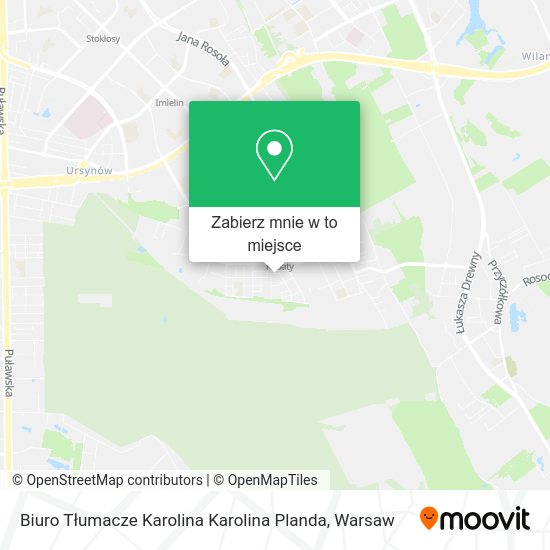 Mapa Biuro Tłumacze Karolina Karolina Planda