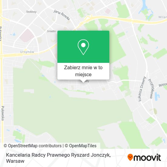 Mapa Kancelaria Radcy Prawnego Ryszard Jonczyk