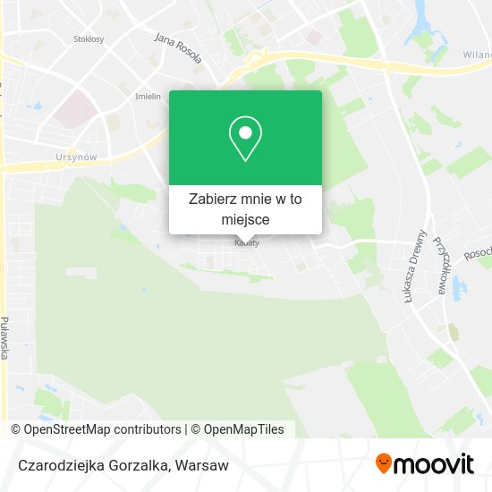 Mapa Czarodziejka Gorzalka