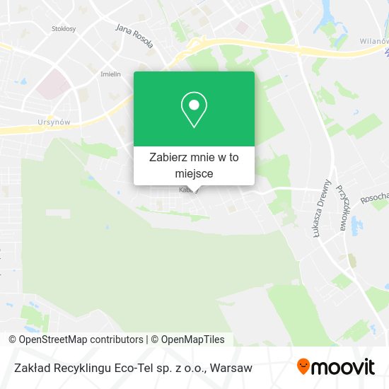 Mapa Zakład Recyklingu Eco-Tel sp. z o.o.