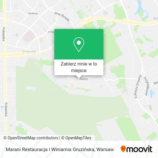 Mapa Marani Restauracja i Winiarnia Gruzińska