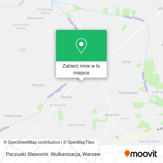 Mapa Paczuski Sławomir. Wulkanizacja