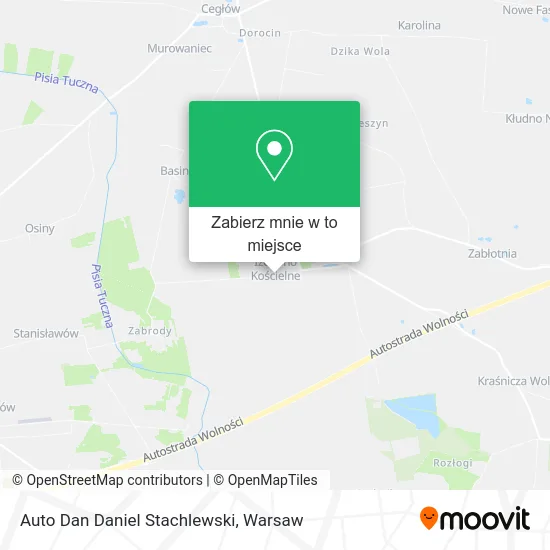 Mapa Auto Dan Daniel Stachlewski