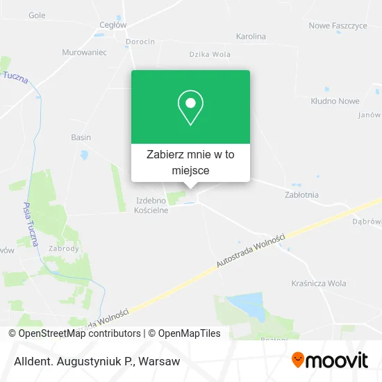 Mapa Alldent. Augustyniuk P.