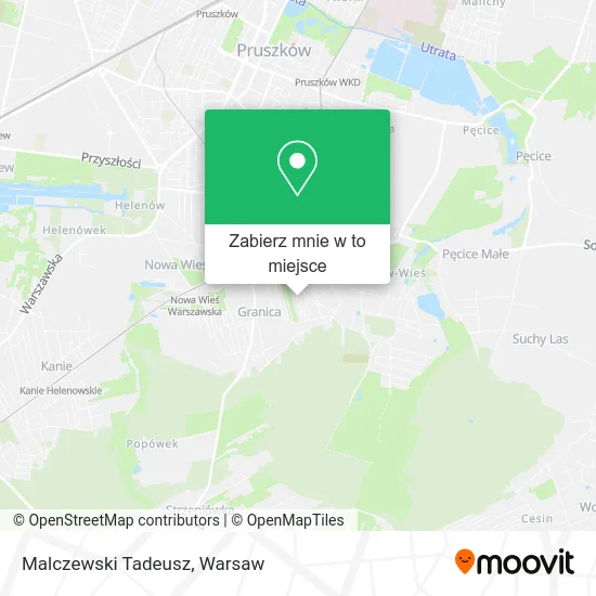 Mapa Malczewski Tadeusz