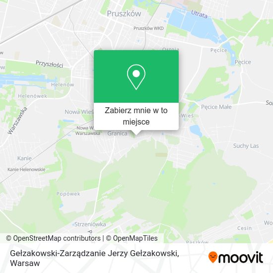 Mapa Gełzakowski-Zarządzanie Jerzy Gełzakowski