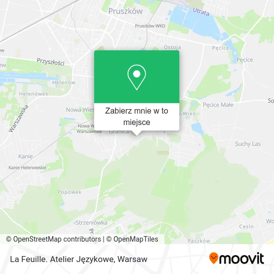 Mapa La Feuille. Atelier Językowe