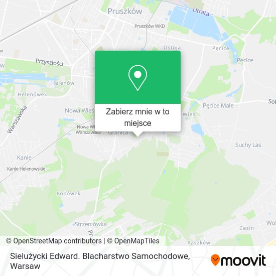 Mapa Sielużycki Edward. Blacharstwo Samochodowe