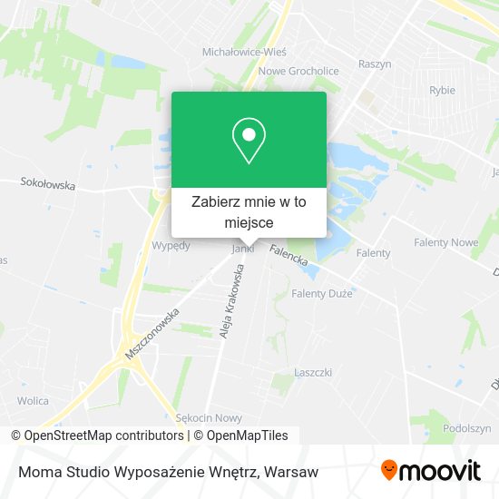 Mapa Moma Studio Wyposażenie Wnętrz