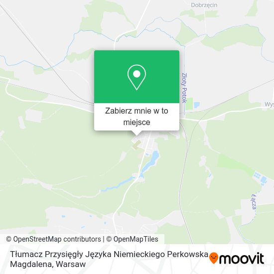 Mapa Tłumacz Przysięgły Języka Niemieckiego Perkowska Magdalena