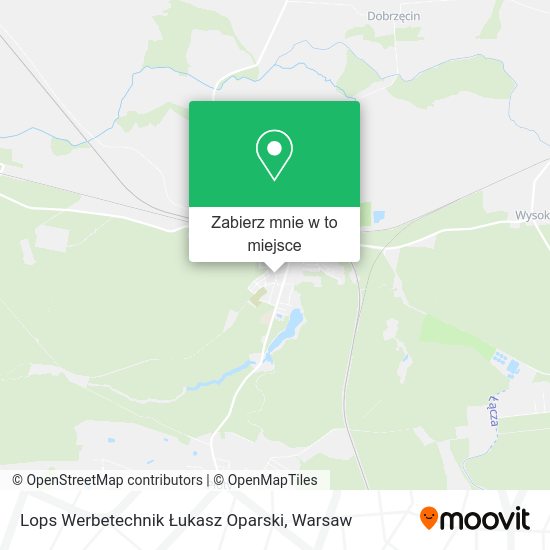 Mapa Lops Werbetechnik Łukasz Oparski