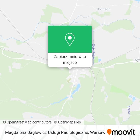 Mapa Magdalena Jaglewicz Usługi Radiologiczne