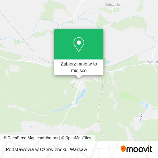 Mapa Podstawowa w Czerwieńsku