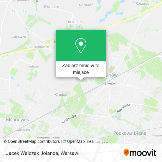 Mapa Jacek Walczak Jolanda