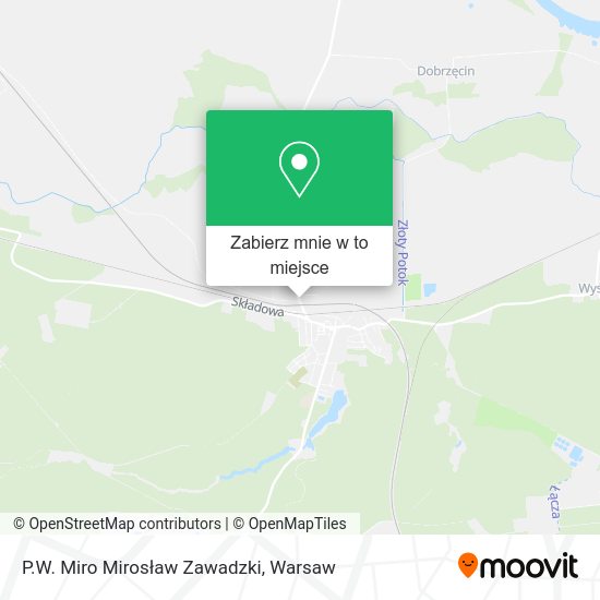 Mapa P.W. Miro Mirosław Zawadzki