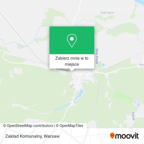 Mapa Zakład Komunalny