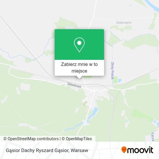 Mapa Gąsior Dachy Ryszard Gąsior