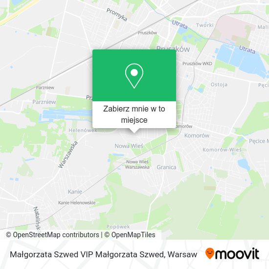 Mapa Małgorzata Szwed VIP Małgorzata Szwed