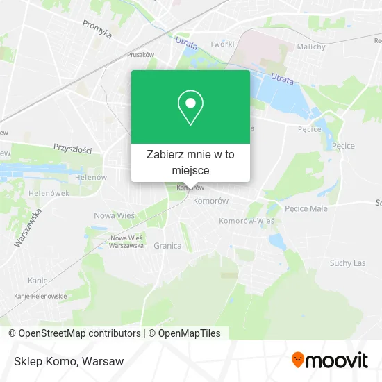 Mapa Sklep Komo