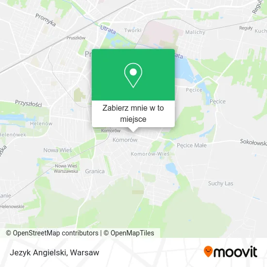 Mapa Jezyk Angielski