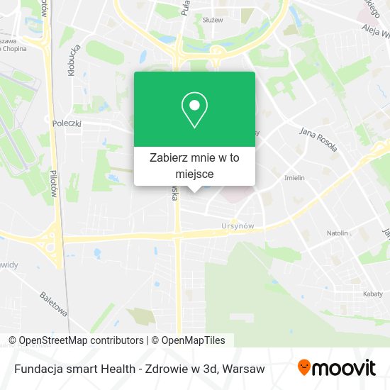 Mapa Fundacja smart Health - Zdrowie w 3d