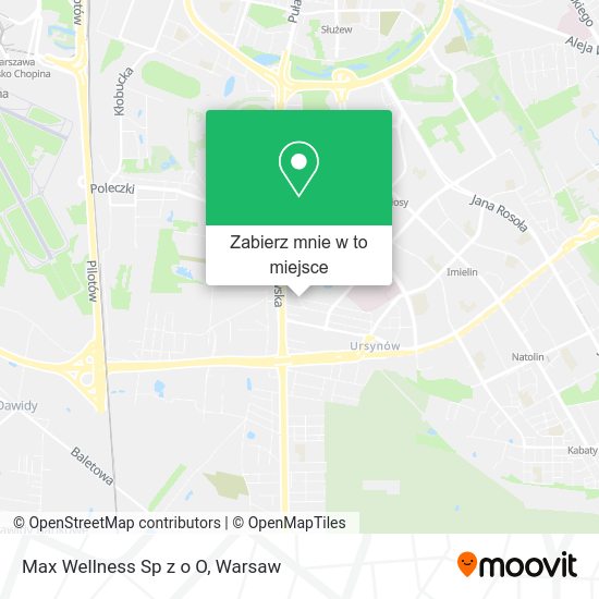 Mapa Max Wellness Sp z o O