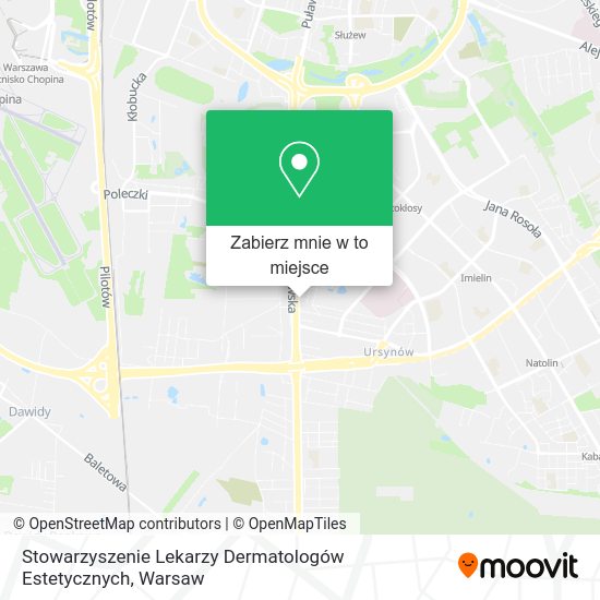 Mapa Stowarzyszenie Lekarzy Dermatologów Estetycznych