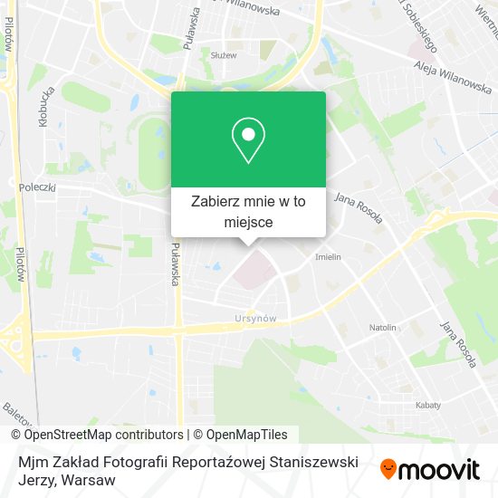 Mapa Mjm Zakład Fotografii Reportaźowej Staniszewski Jerzy