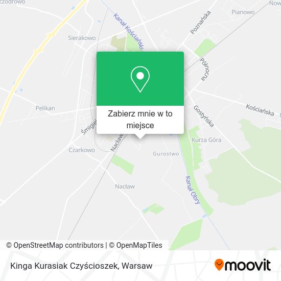 Mapa Kinga Kurasiak Czyścioszek