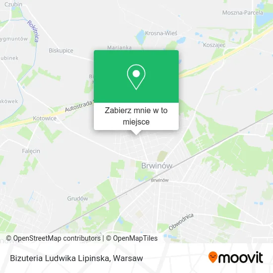 Mapa Bizuteria Ludwika Lipinska