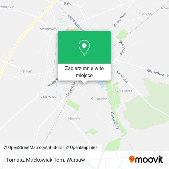 Mapa Tomasz Maćkowiak Tom