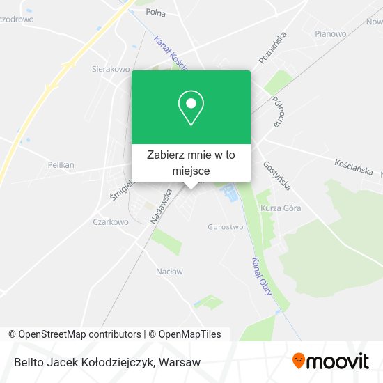 Mapa Bellto Jacek Kołodziejczyk