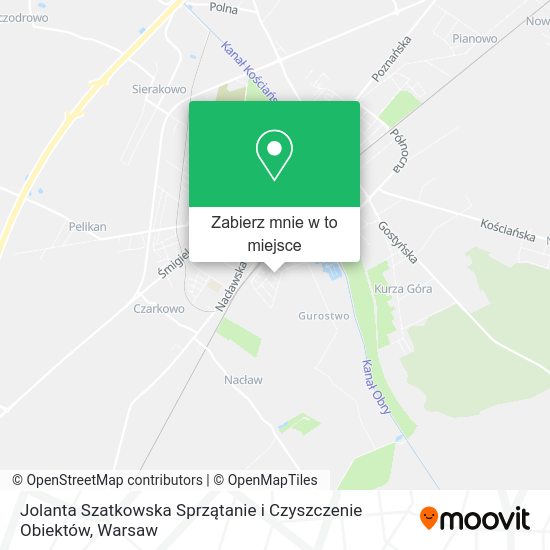 Mapa Jolanta Szatkowska Sprzątanie i Czyszczenie Obiektów