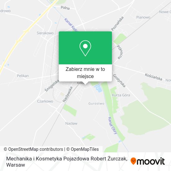 Mapa Mechanika i Kosmetyka Pojazdowa Robert Żurczak