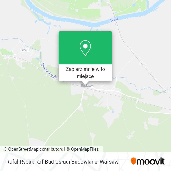 Mapa Rafał Rybak Raf-Bud Usługi Budowlane