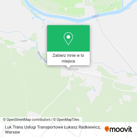 Mapa Luk Trans Usługi Transportowe Łukasz Radkiewicz