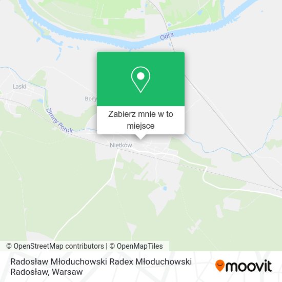 Mapa Radosław Młoduchowski Radex Młoduchowski Radosław