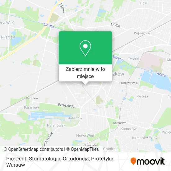 Mapa Pio-Dent. Stomatologia, Ortodoncja, Protetyka