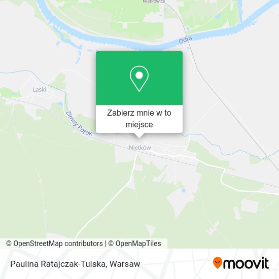 Mapa Paulina Ratajczak-Tulska