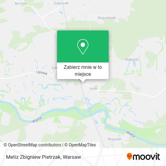 Mapa Metiz Zbigniew Pietrzak