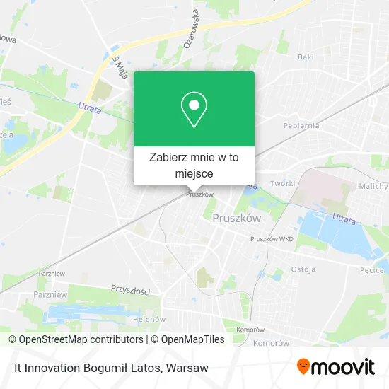 Mapa It Innovation Bogumił Latos