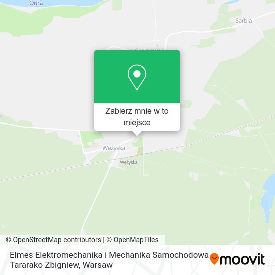 Mapa Elmes Elektromechanika i Mechanika Samochodowa Tararako Zbigniew