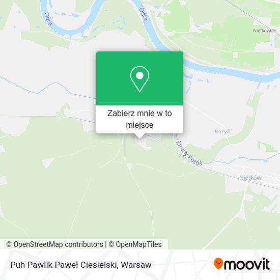 Mapa Puh Pawlik Paweł Ciesielski