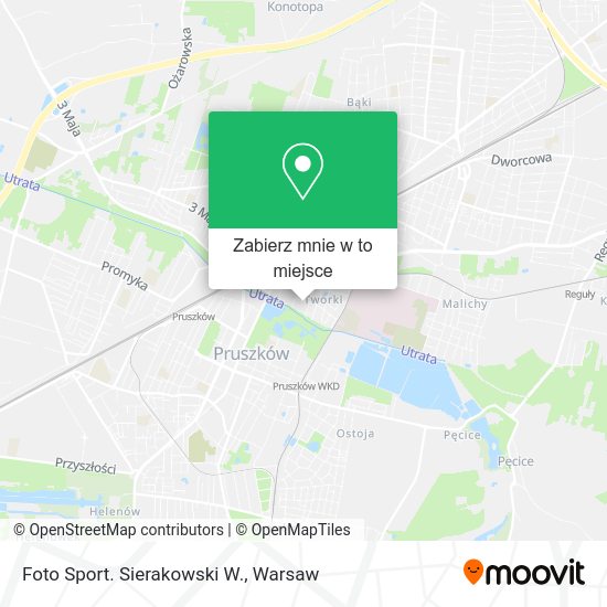 Mapa Foto Sport. Sierakowski W.