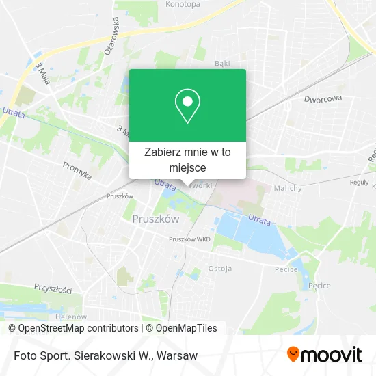Mapa Foto Sport. Sierakowski W.