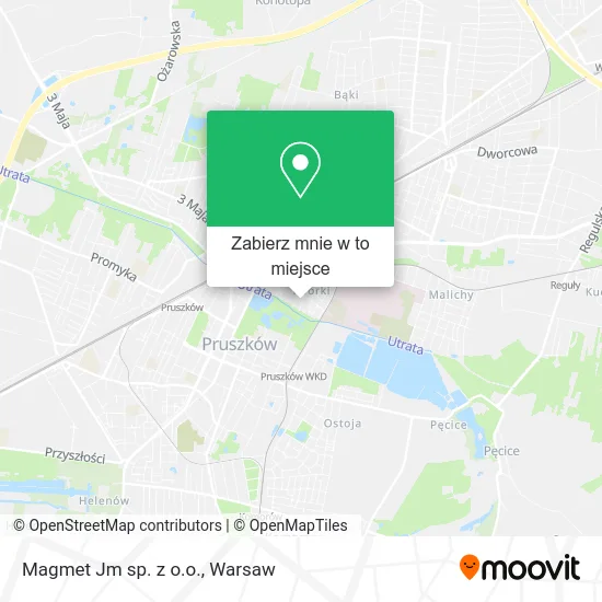 Mapa Magmet Jm sp. z o.o.