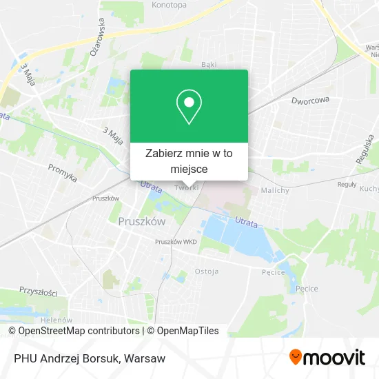 Mapa PHU Andrzej Borsuk