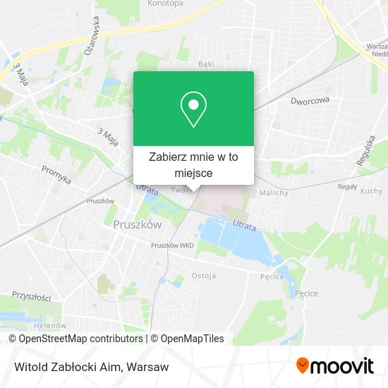 Mapa Witold Zabłocki Aim